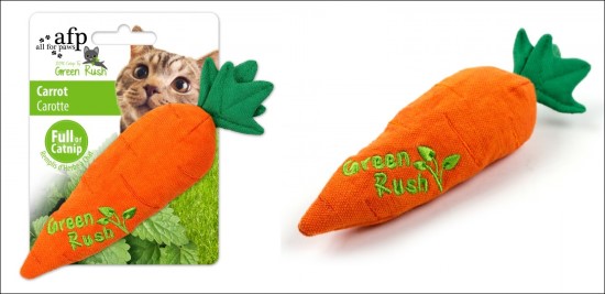 Cenoura com catnip.