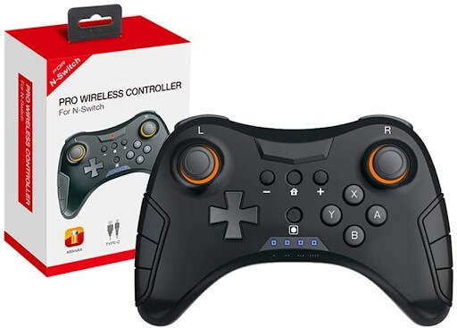 Controle Sem Fio Nintendo Switch Pro Wireless Dualshock Dobe TNS-1724.