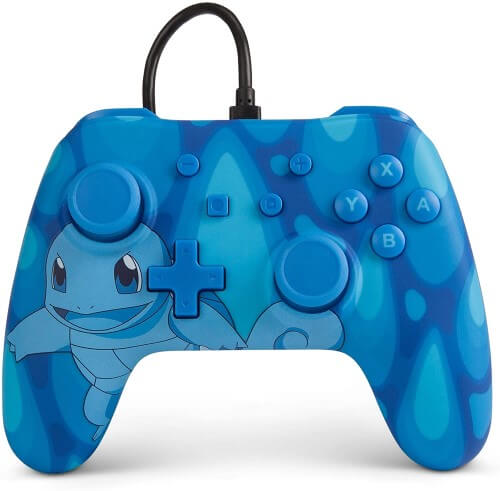Controle com fio Squirtle PowerA.