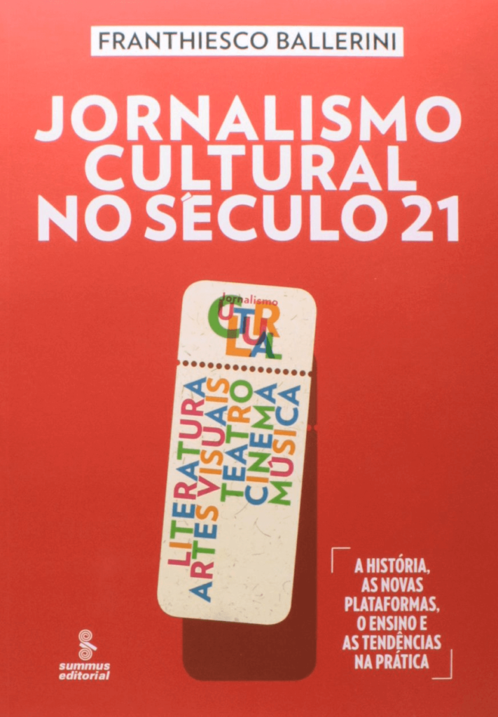 Capa do livro Jornalismo Cultural no Século 21.