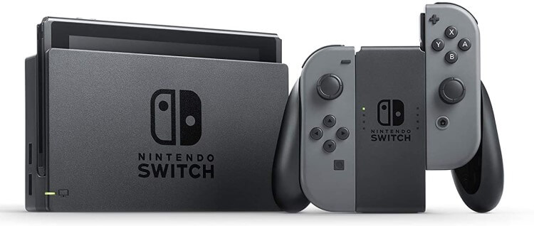 Nintendo Switch (cinza).