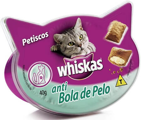 como cuidar de gatos petisco antibola de pelo whiskas