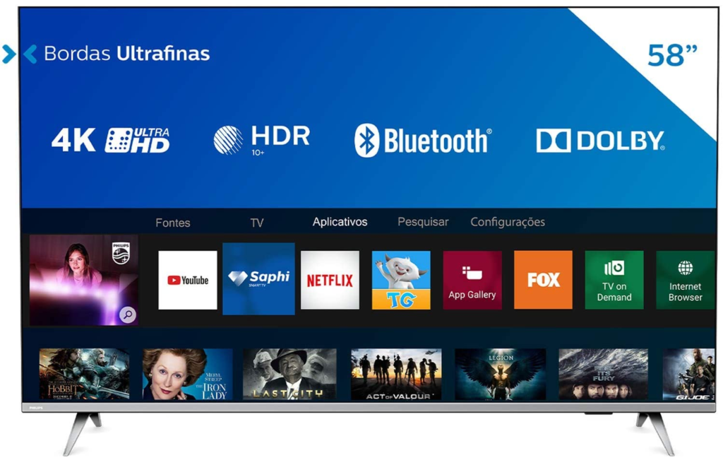 qual a melhor tv 4k do mercado