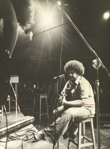 Tim Maia no Teatro Opinião, em 20 de janeiro de 1972.