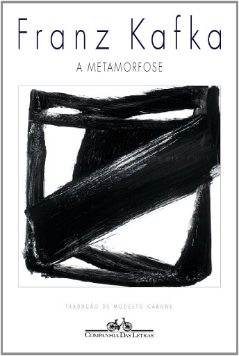 livros curtos e bons, capa do livro a metamorfose, de franz kafka.